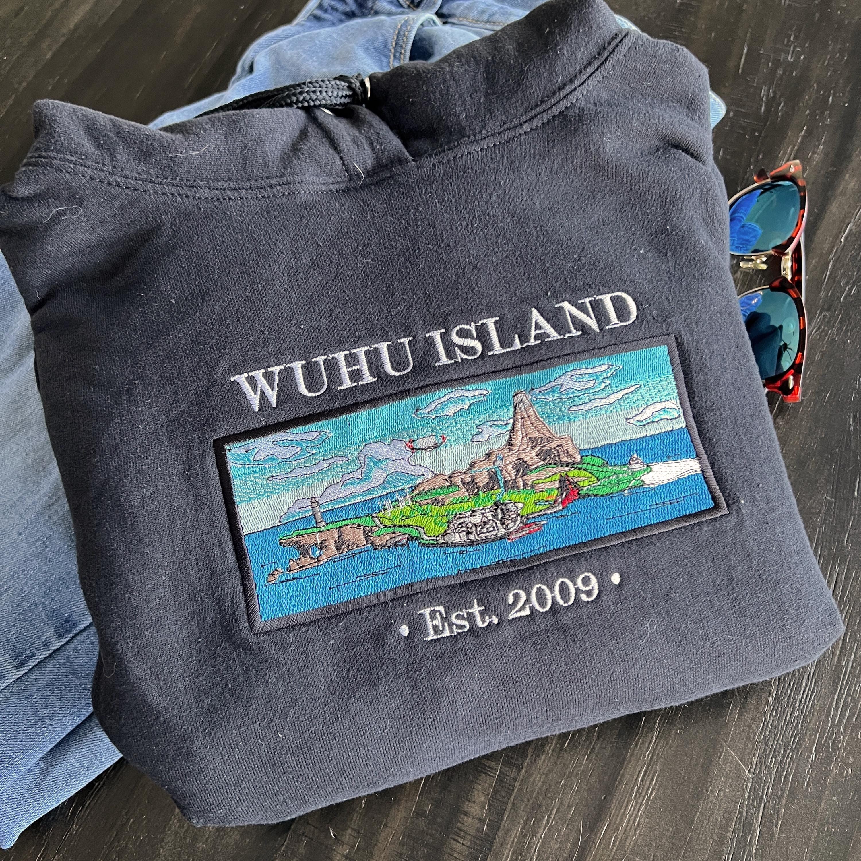 Wuhu Island Nintendo Wii Sports Resort Scene Embroidered Hoodie Sweatshirt Unisex Long Sleeve Personalized Multiple Colors Wuhu Island Nintendo Wii Sports Resort Scene Embroidered Hoodie Sweatshirt Unisex Long Sleeve Personalized Multiple Colors